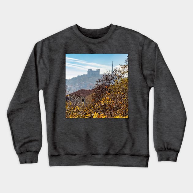 Autumn Fall Colors in Lyon, France Crewneck Sweatshirt by SafariByMarisa